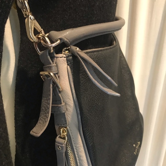 Vintage Genuine Kate Spade NY Crossbody pebbled leather shoulder bag tot… - Picture 4 of 9